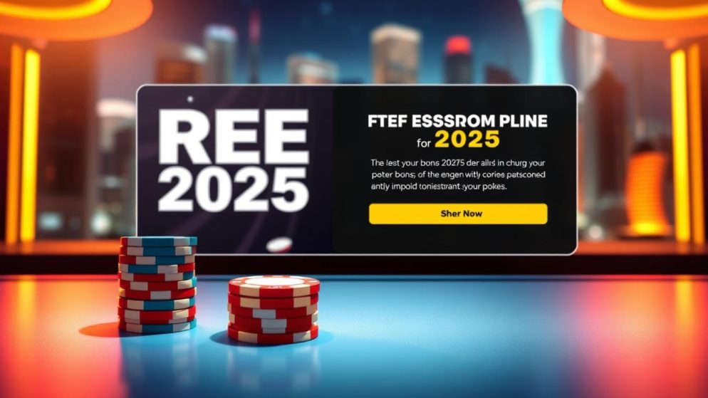 Free Online Poker Bonus Offers for 2025 Players